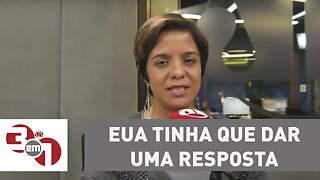 Vera: EUA tinha que dar uma resposta ao ataque de armas químicas