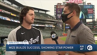 Casey Mize building success, showing star power