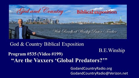 199 - Are the Vaxxers Global Predators?