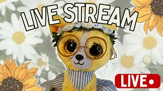 LIVE STREAM 🔴 Dress up my Beanie Boos W/ Me! 🌻