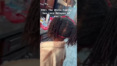 This Whole Family Has Locs and They Look Incredible! #family @freetheroots