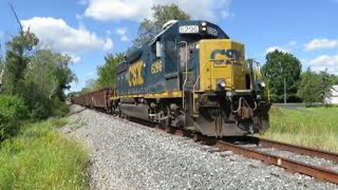 CSX D754 Mow Train Part 2 from Medina, Ohio September 10, 2021
