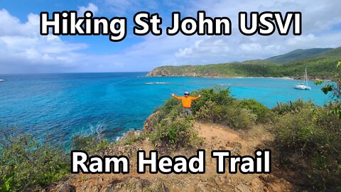 Hiking the Ram Head Trail, Saint John US Virgin Islands