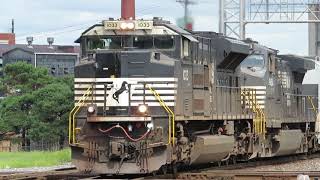 Norfolk Southern Manifest Mixed Freight Train from Fostoria, Ohio August 29, 2020
