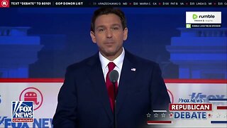 Ron DeSantis' Opening Remarks Rock Debate Night!