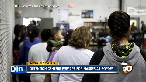 detention centers prepare for masses at border