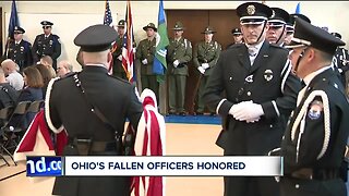 Hundreds of Ohio officers who died in the line of duty honored Thursday