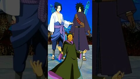 Madara VS Sasuke VS Obito - WHO IS STRONGEST??.#shorts