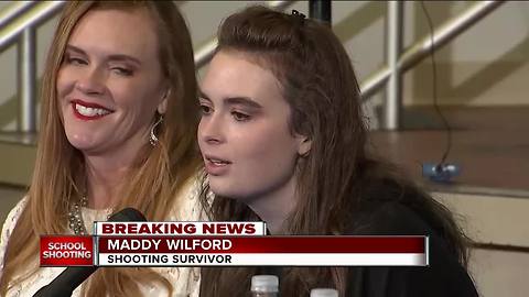 Maddy Wilford: Stoneman HS student speaks about recovery after Parkland shooting