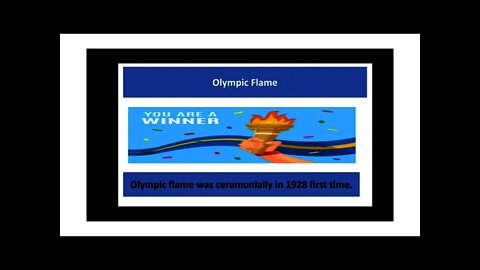 Olympics Fact Olympic 2021