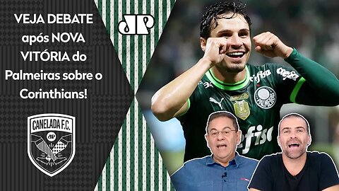 "É UMA FREGUESIA! O Palmeiras GANHOU DE NOVO do Corinthians e PARECIA que..." VEJA DEBATE!