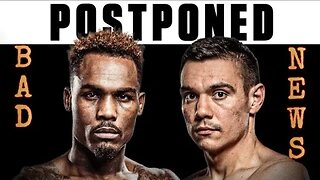 (BREAKING NEWS)WOW Jermell Charlo has broken his left hand in training camp FIGHT POSTPONED!!! #TWT