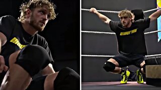 Logan Paul Training Season with shawn Michael as he prepares Crown Jewel Match For Roman Reigns