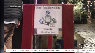 Signs outside Old Market shops cause controversy