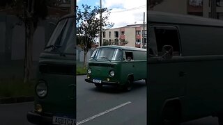 Volkswagen Kombi verde