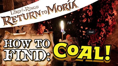 Return to Moria How to Find Coal