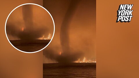 Fire tornado in Canada is an apocalyptic sight