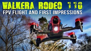 Walkera Rodeo 110 FPV Flight & Impression