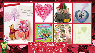 Teelie's Fairy Garden | How to Create Fairy Valentine’s Cards | Teelie Turner
