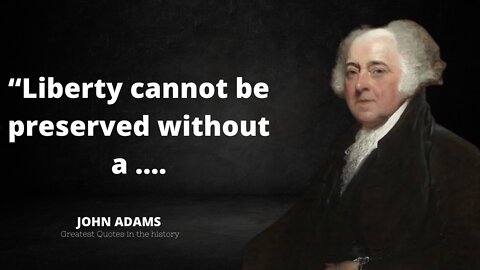 Quotes of the john Adams