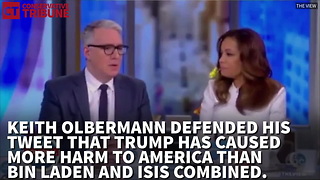 Keith Olbermann Claims Trump is Worse Than Bin Laden and ISIS