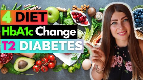 What is The Best Diet for Type 2 Diabetes? [HbA1C Change Comparison Between 4 Diets]