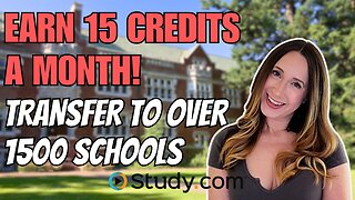 How to Earn College Credits Online in 2023 with Study.com