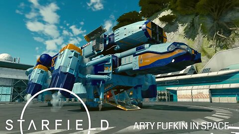 Starfield - Arty Fufkin in SPACE - I built my own ship - WILL IT FLY?