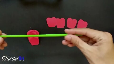DIY - Rose Flower From Paper