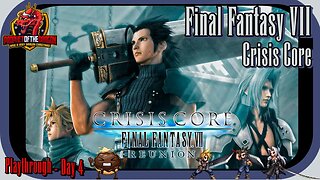 Final Fantasy VII Crisis Core Playthrough Day 4 - Dumb Apples Everywhere!