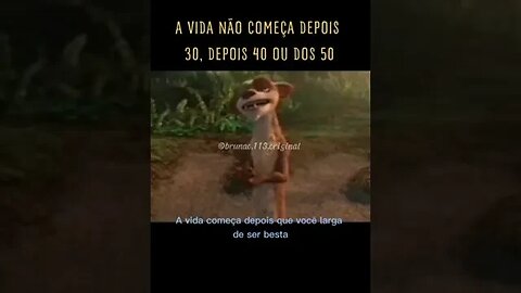 A vida não começa depois dos 30 #short #shortfeed