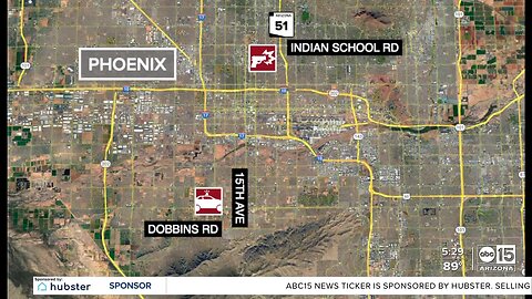 Man in custody after crime spree in Phoenix involving carjackings, police shooting