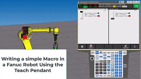 How to Write a Fanuc Robot Macro In Under 9 Minutes