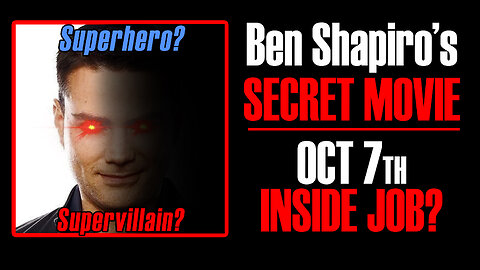 Hollywood Whistleblower EXPOSES Ben Shapiro's Oct 7th Script