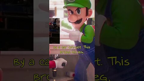 💀 In the Mario movie, Luigi got drunk and... #shorts