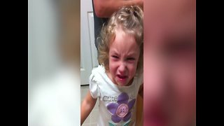 Cute Little Girl Learns that Jalapeños are Spicy the Hard Way