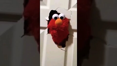 Elmo And His Famous Door #shorts