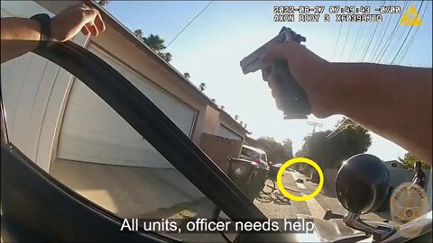 Police fatally shoot man with machete in Van Nuys - Bodycam of Christian Arriola Gomez shooting LAPD