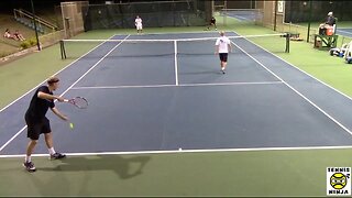 Maatta/Tribler vs. Ma/Spiker SF HIGHLIGHTS - USTA HI Pacific Men's Night Doubles 2013