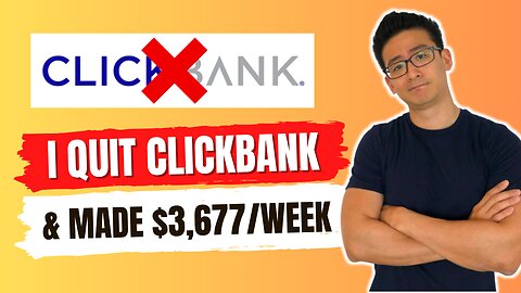 I Quit Clickbank & Started Earning $3,677/Week Online (Shocking!)