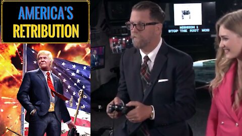 Gavin McInnes Plays my Game America's Retribution (Banned youtube video)