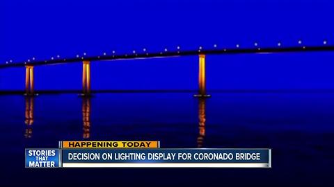 Coronado bridge could receive LED lighting upgrade