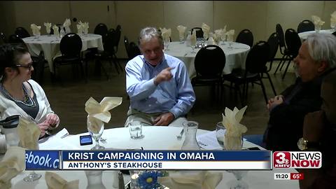 Nebraska Sen. Bob Krist kicks off gubernatorial campaign