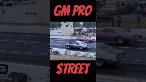 GM Pro Street Drag Race #shorts