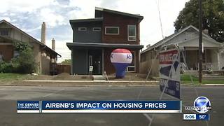 Airbnb's impact on housing prices in Denver