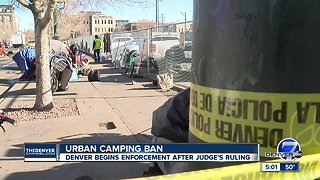 Denver city attorney talks about decision to enforce camping ban again