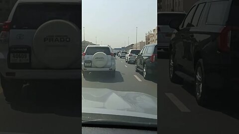 only on Dubai roads #ytshorts #youtubeshorts #shorts #reels #travel #landcruiser