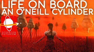 Life on board an O'neill Cylinder