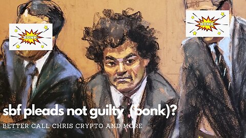SBF pleads 'NOT GUILTY AND BONKS GOING TO THE MOON #bonk #sbf