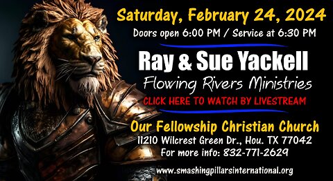 Flowing Rivers Ministries Ray & Sue Yackel - Identity and sonship